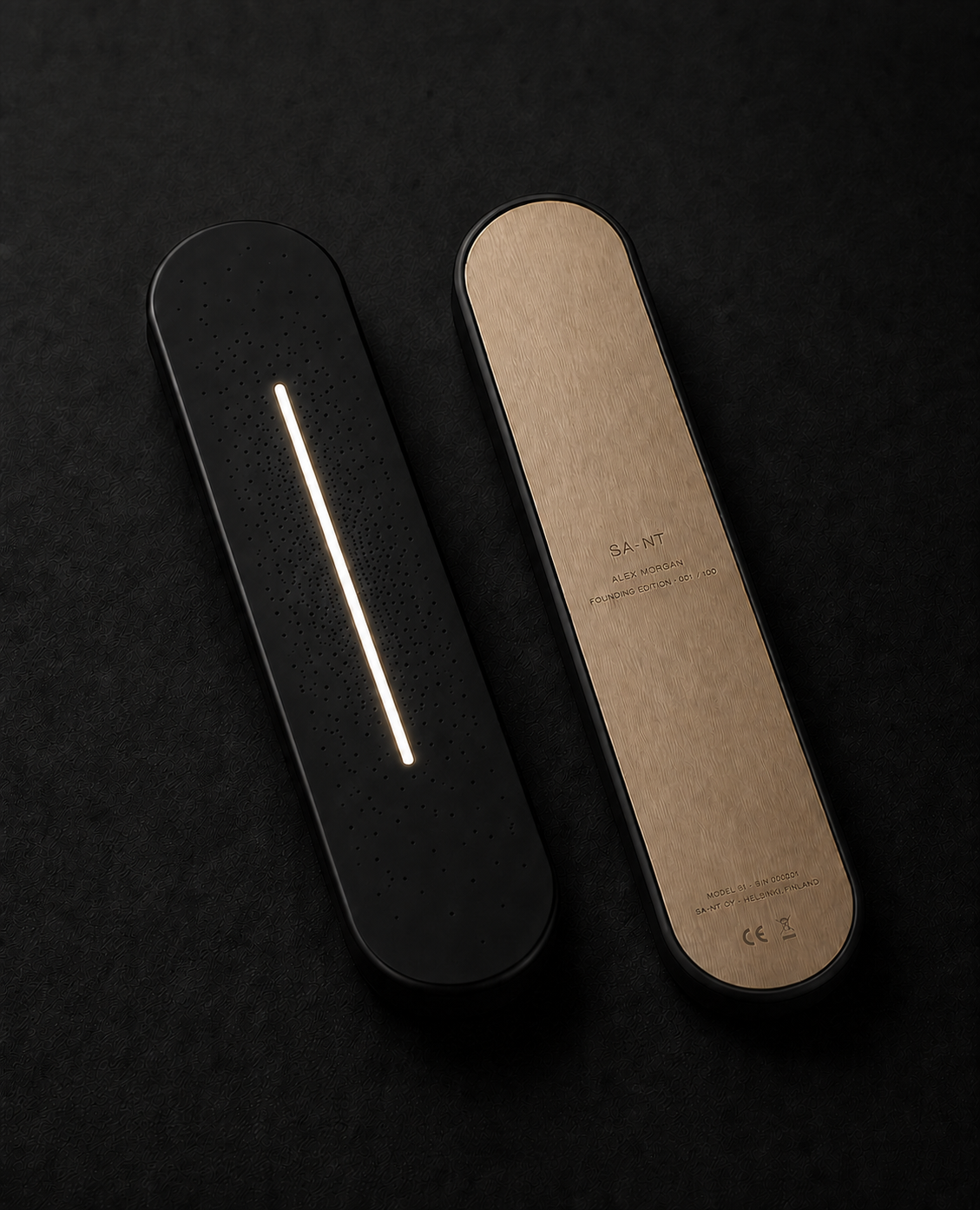 The V4.2 SA-NT instrument shown from its luminous constellation face and personalised rear service plate